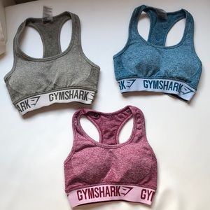 Gymshark Flex 3 Bra Bundle